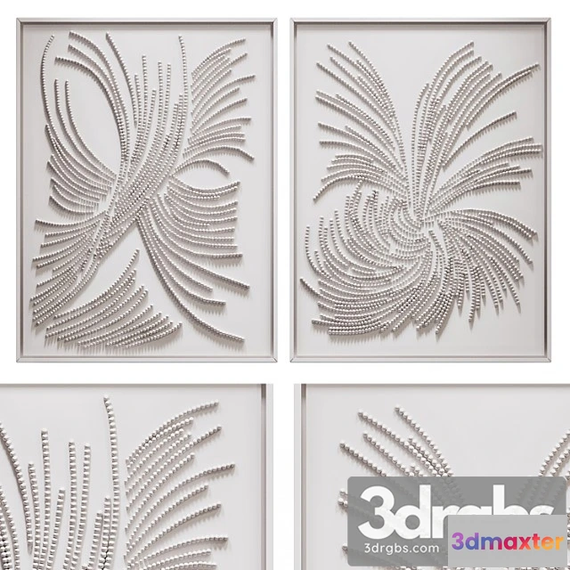 1020456 - Panel white diptych