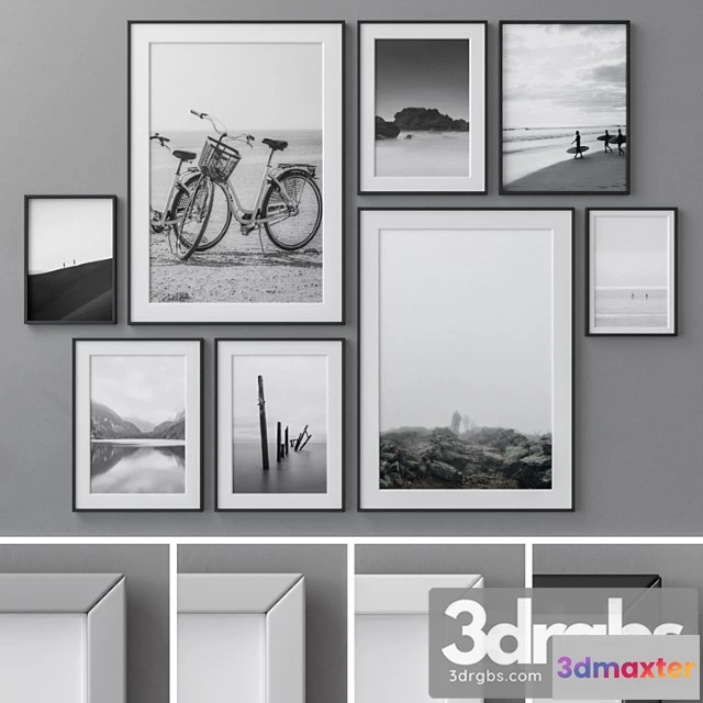 1020500 - Photo frames set 144