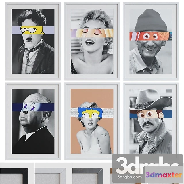 1020556 - Picture frame set 295