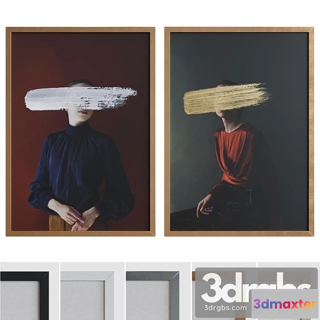 1020562 - Picture frame set 455