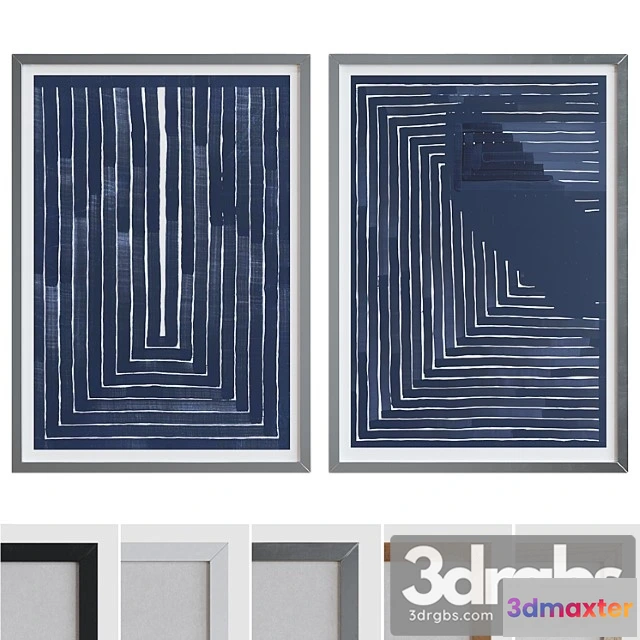 1020566 - Picture frame set 747