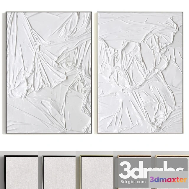 1020636 - Plaster two photo frame r-243