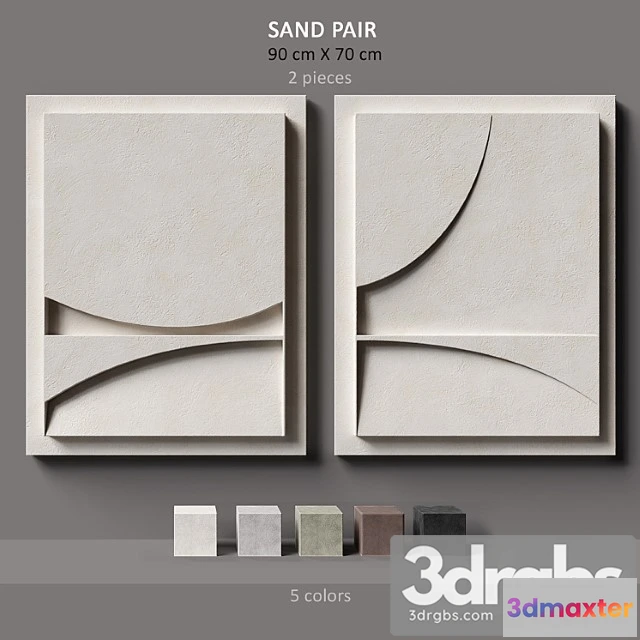 1020694 - Relief sand pair