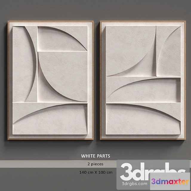 1020700 - Relief white parts