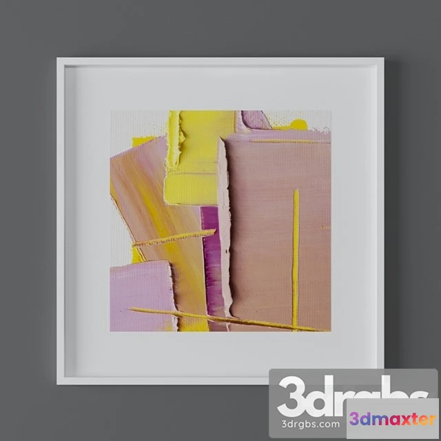 1020722 - Set of abstract paintings 18