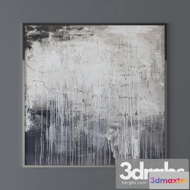 1020730 - Set of abstract paintings 33