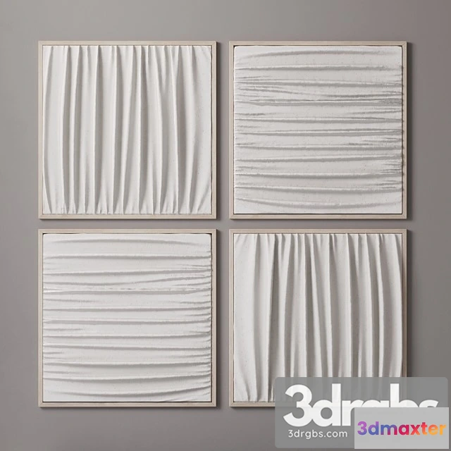 1020772 - Set of relief paintings