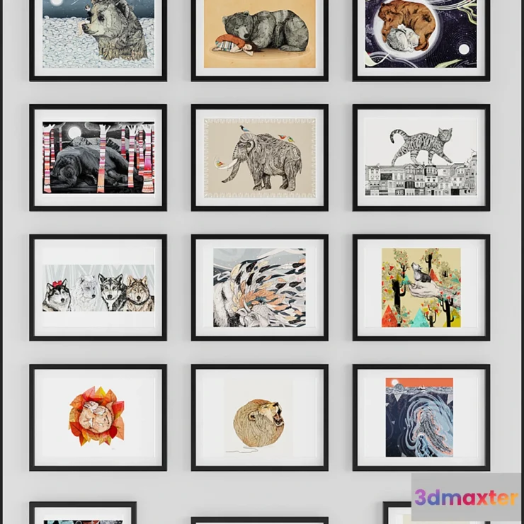 1270743 - Sandra Dieckmann prints - No.2 3D Max