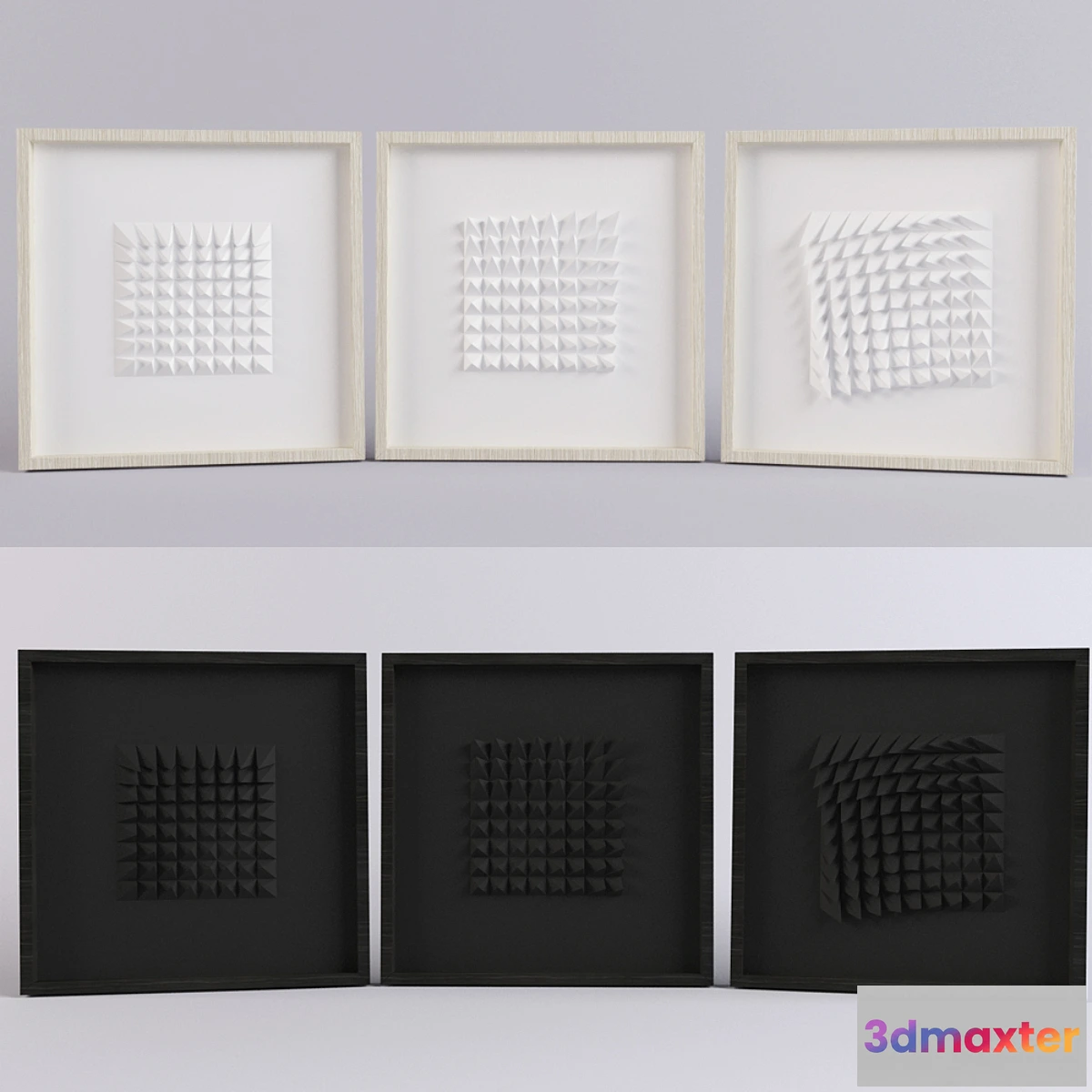 1271591 - Paintings Origami “EXTRACTION SERIES - No.2 3D Max