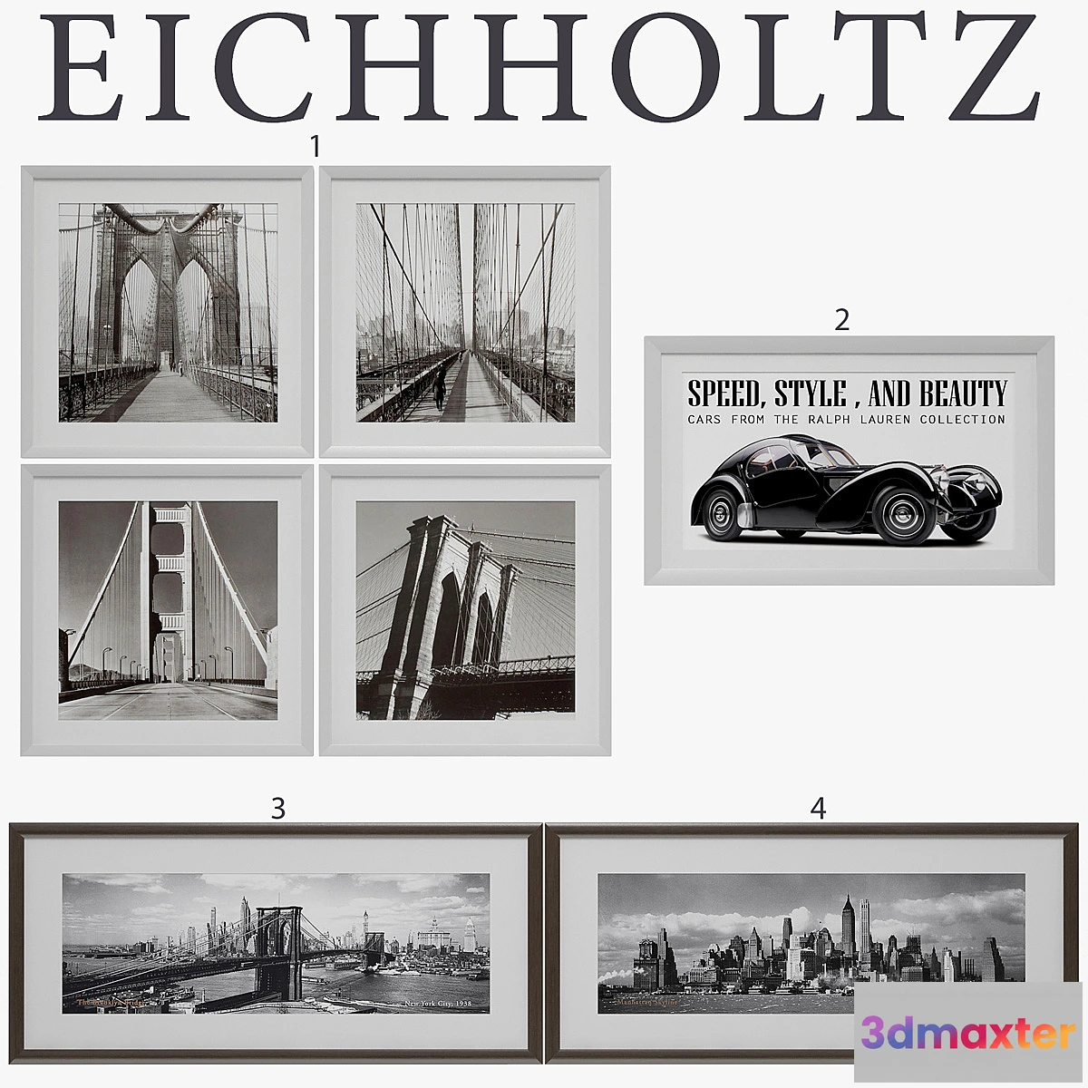 1276158 - Eichholtz Prints - No.2 3D Max