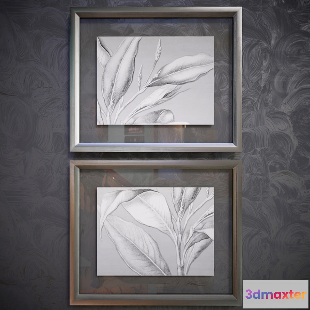 1280132 - Floating Leaves pictures 3D Max