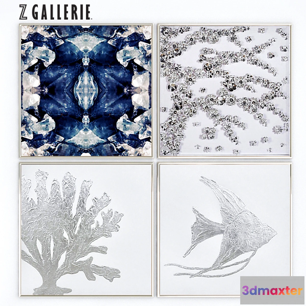 1281148 - silver decor 3D Max