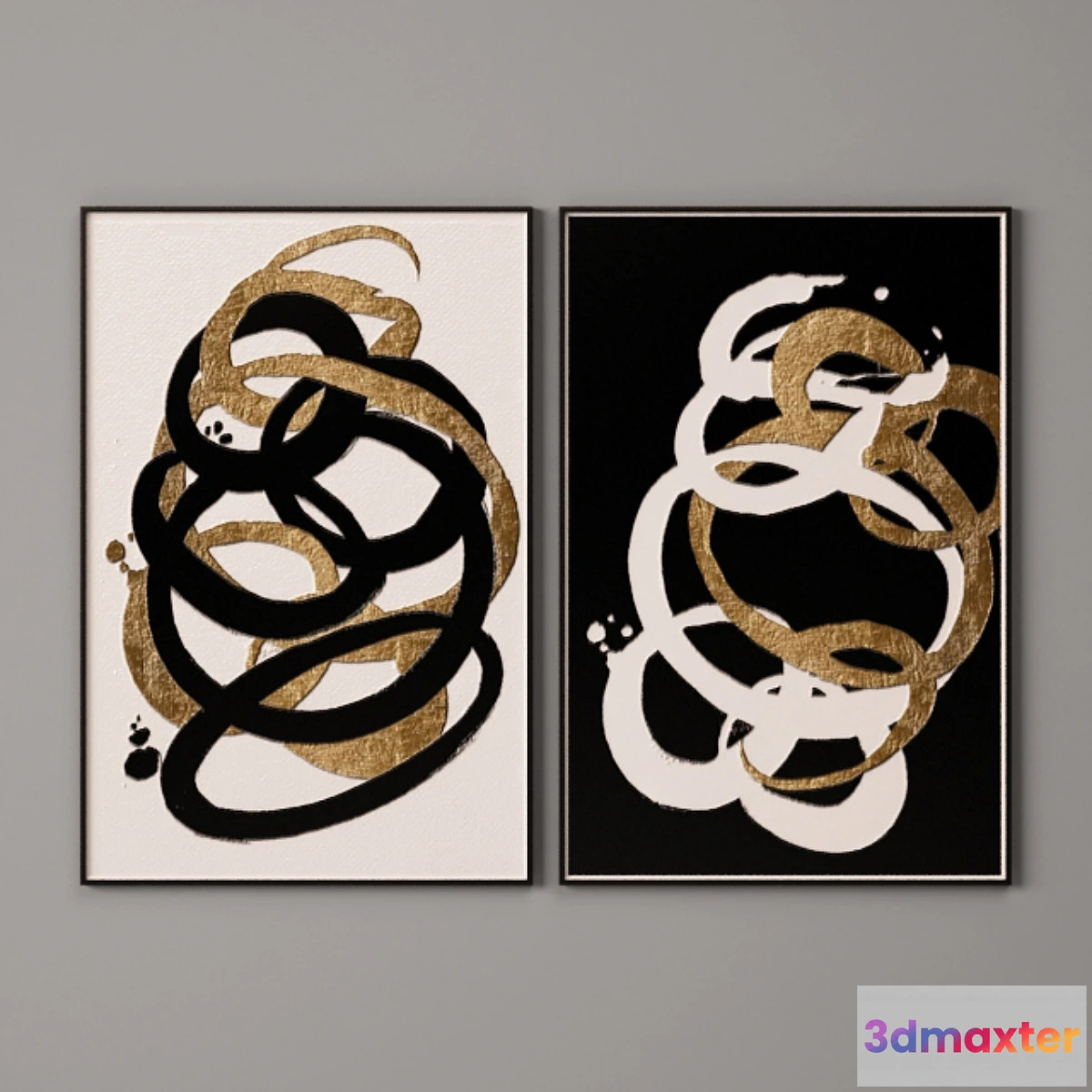 1283448 - Collection of paintings-6 - No.2 3D Max