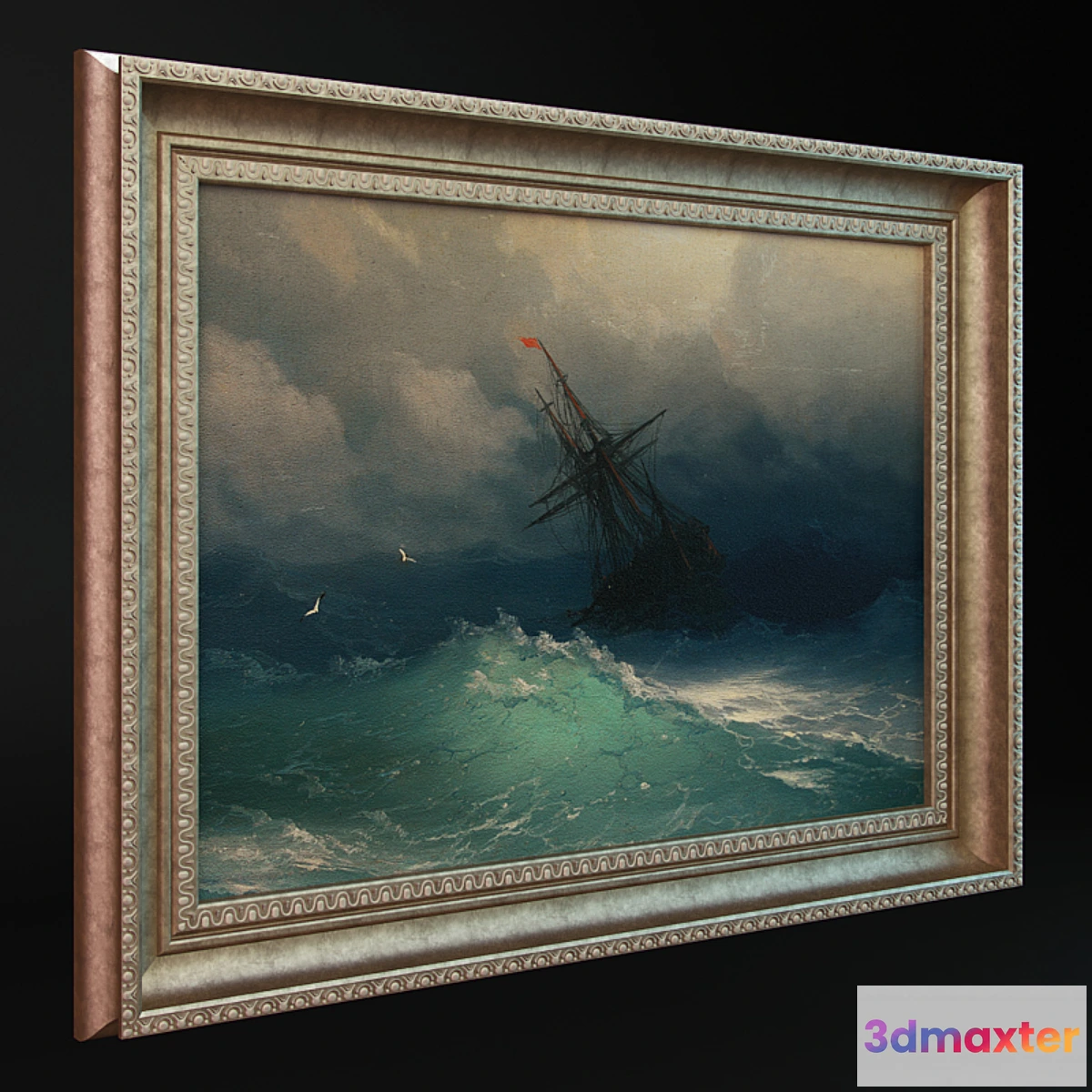 1283602 - Baget for pictures or mirrors - No.2 3D Max