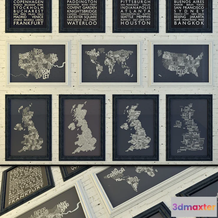 1284160 - Text Map - No.2 3D Max