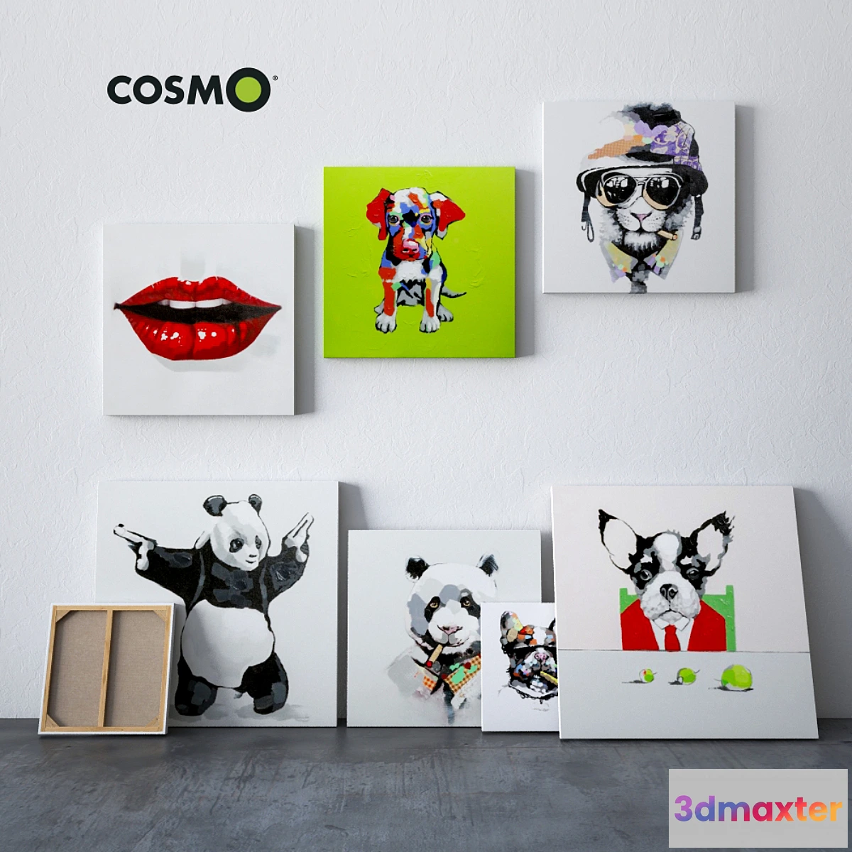 1284536 - Paintings COSMO 3D Max