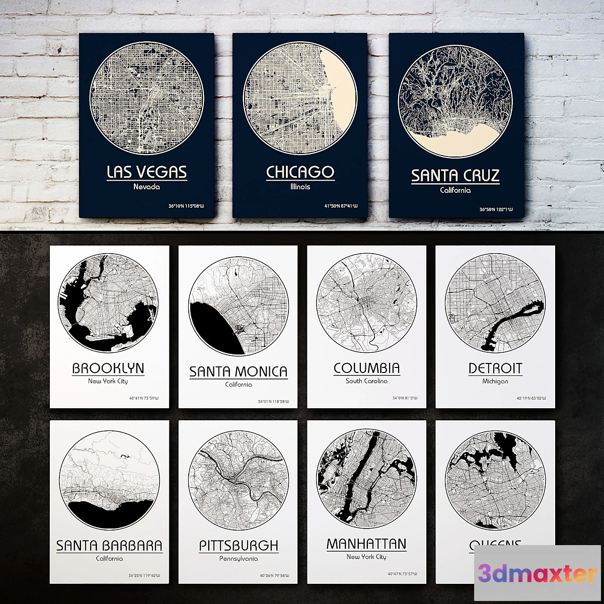 1284666 - The picture in the frame. Collection 114 3D Max