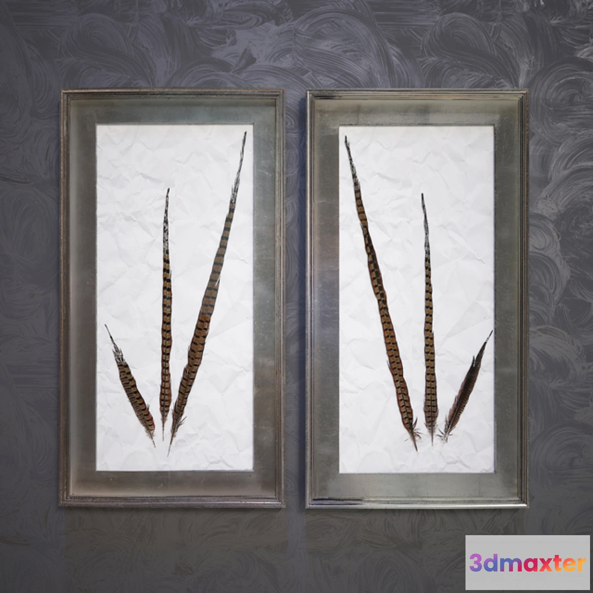 1284902 - Pheasant Feathers 3D Max