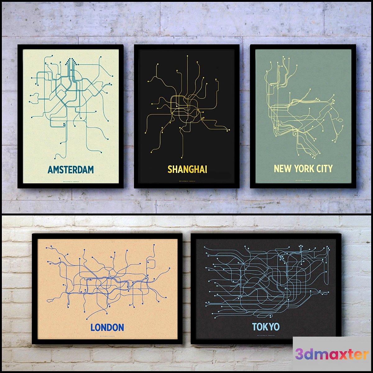 1289586 - The picture in the frame. Collection 97 3D Max