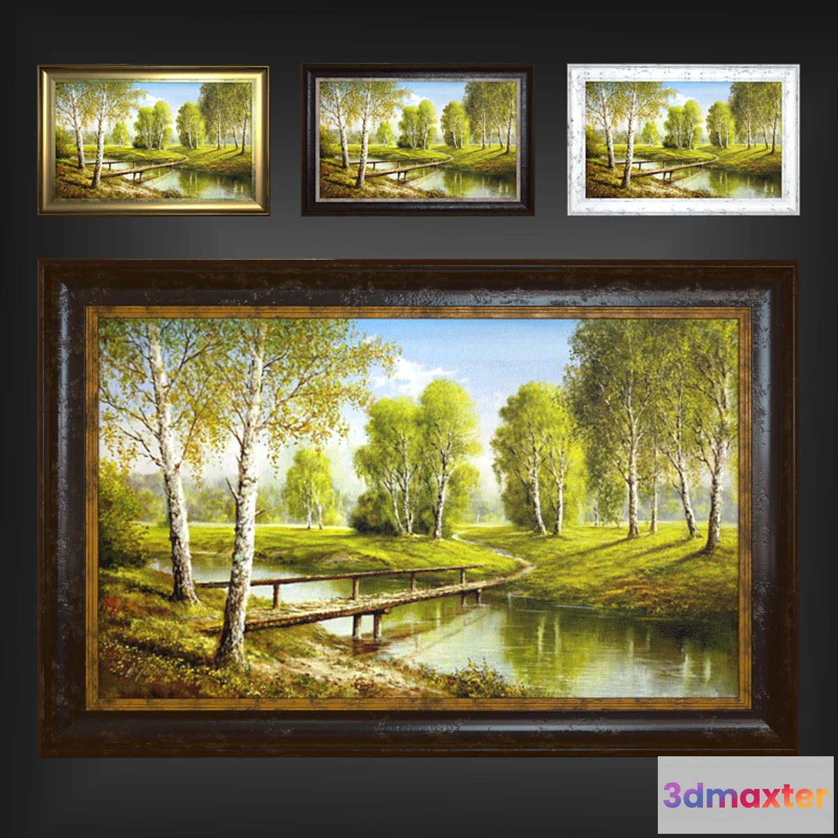 1290421 - Baguettes 4 pcs. 3D Max