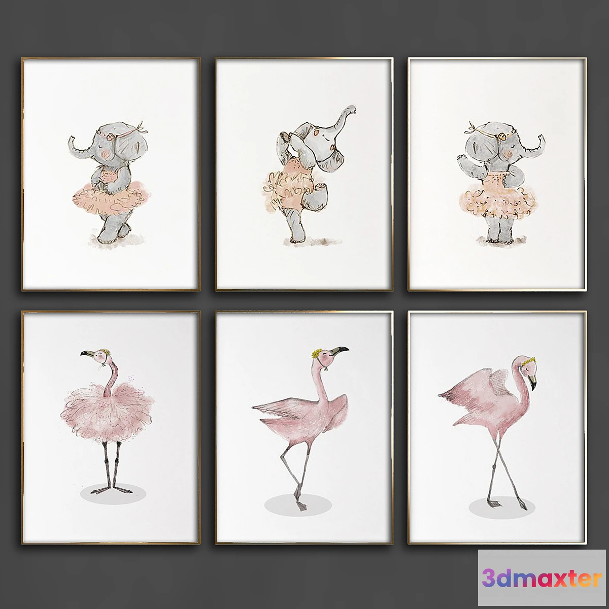 1295444 - Paintings 664 3D Max