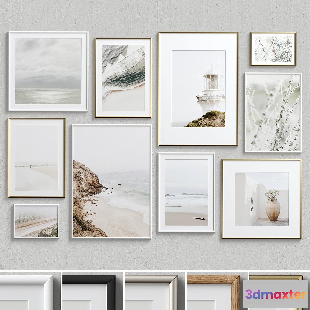 1296727 - Wall Art Set-14 3D Max