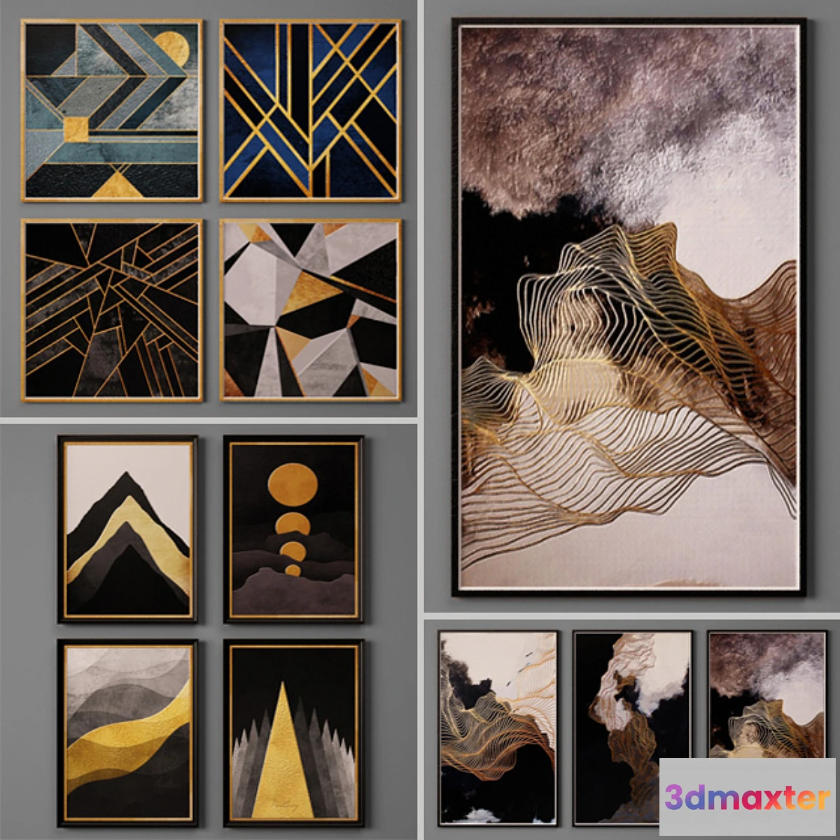 1297023 - Collection of paintings-31 3D Max