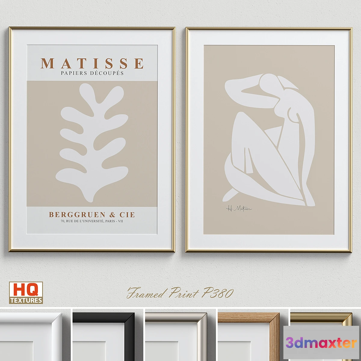 1307199 - Framed Print P-380 3D Max