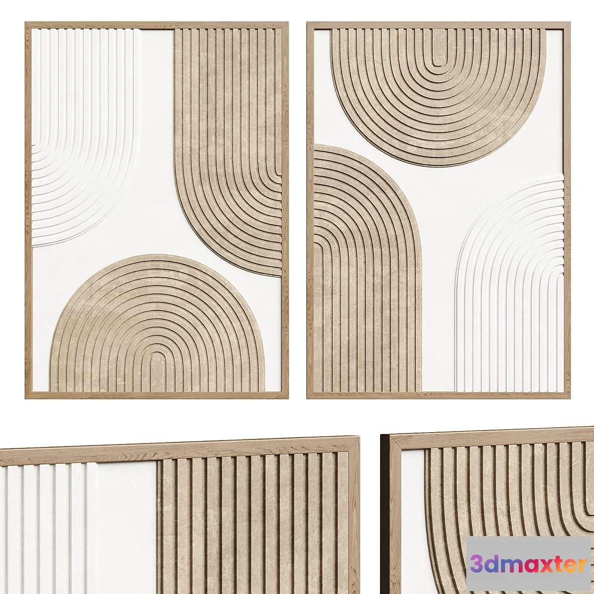 1307255 - Plaster paintings 3D Max