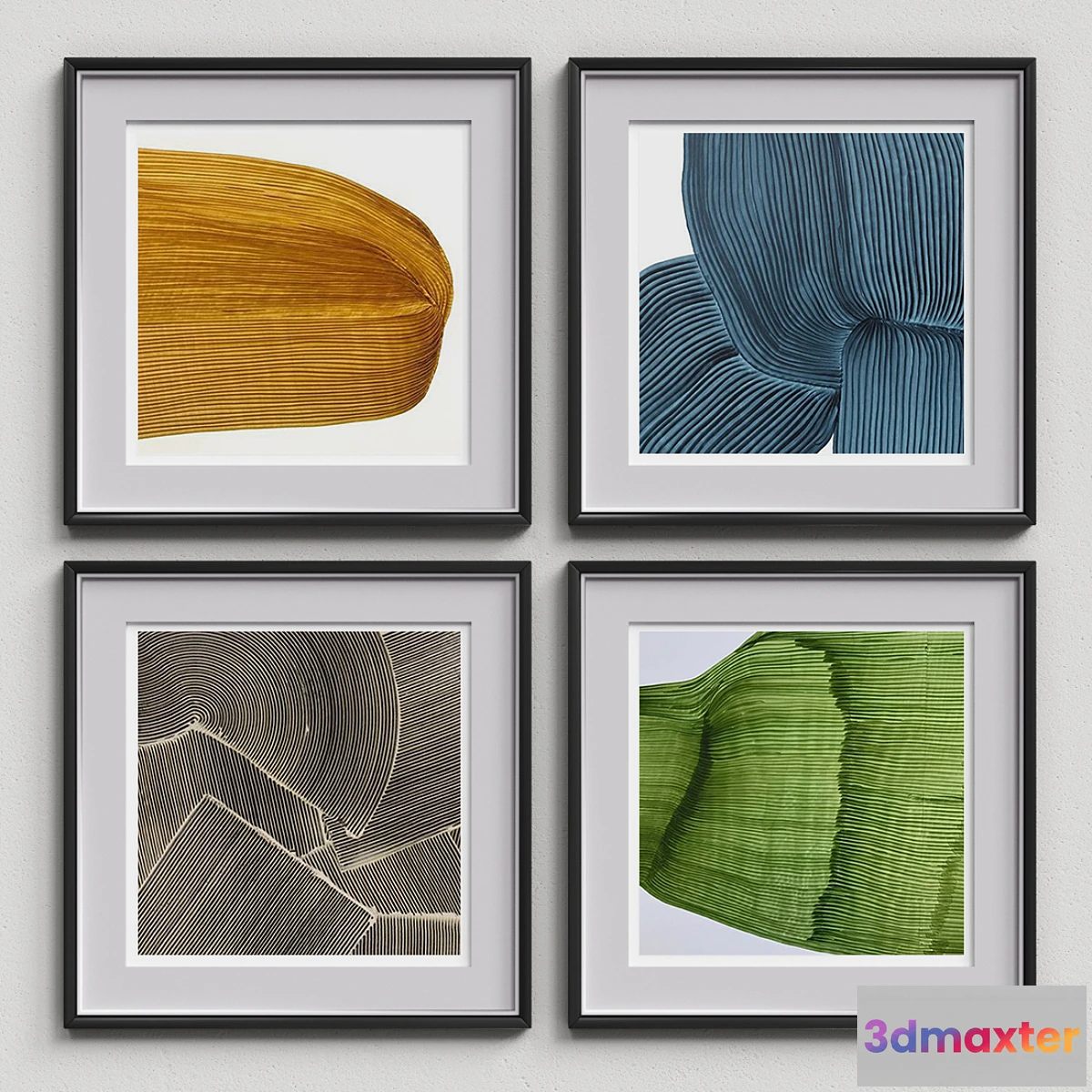 1307909 - Nice Picture Frames Set 91 3D Max