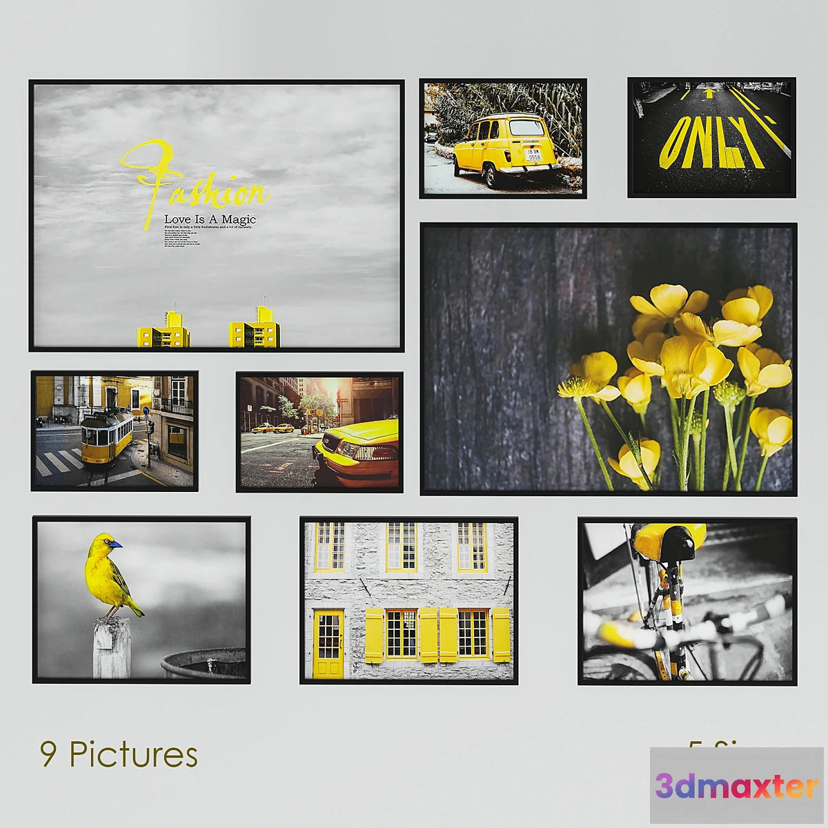 1310893 - Posters Set 8 3D Max