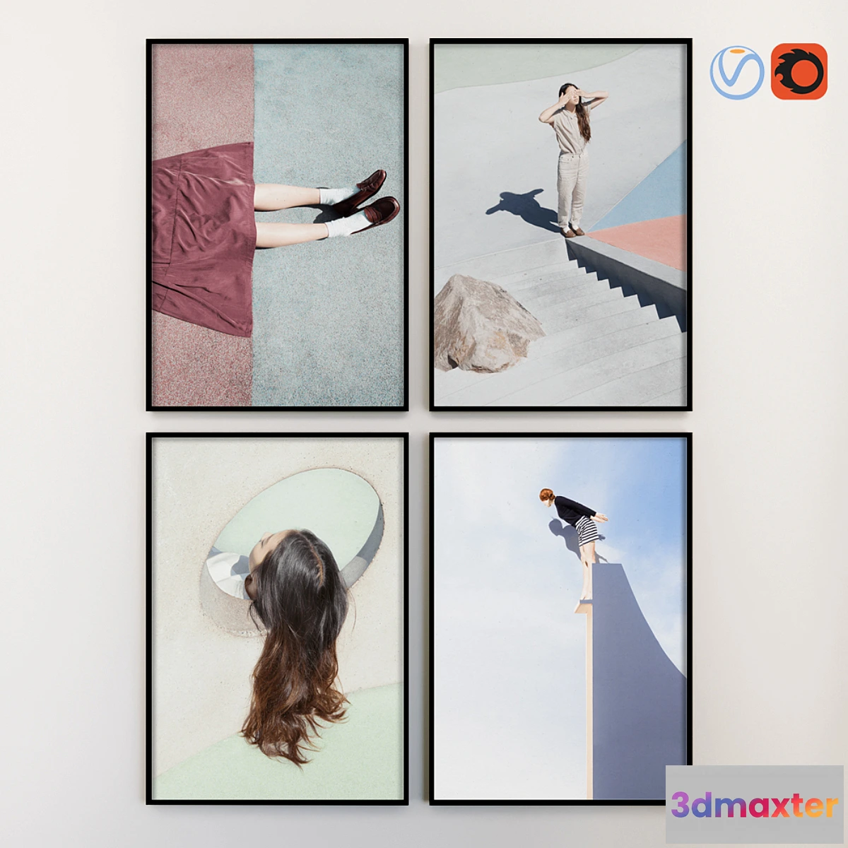 1311098 - Quad Posters Vol.57 3D Max