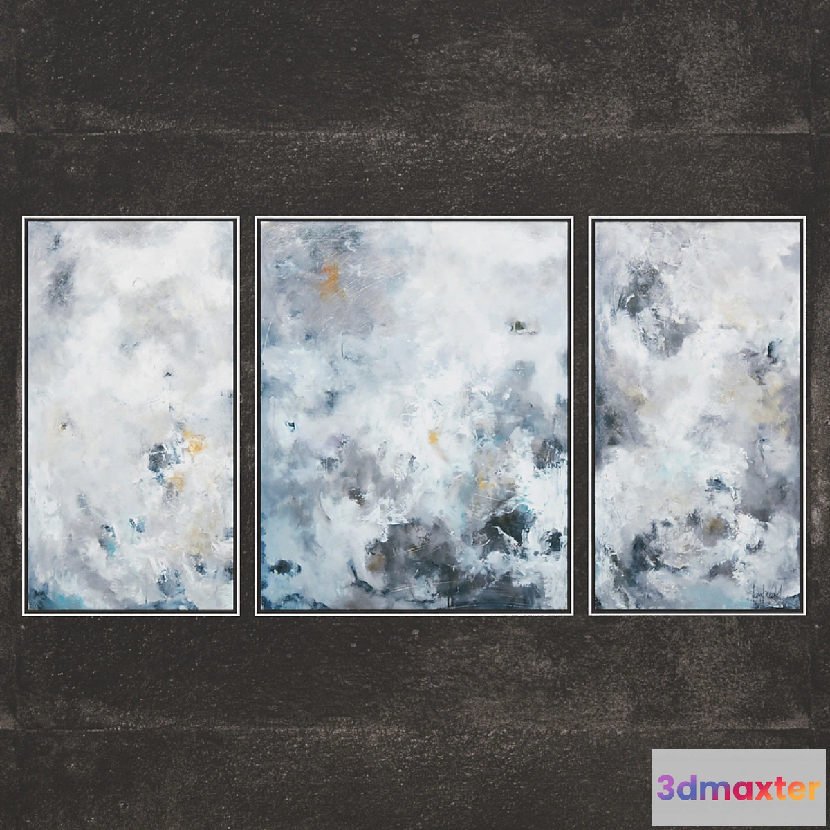 1311911 - Kent Walsh’s Golden Glow Triptych John-Richard Collection 3D Max