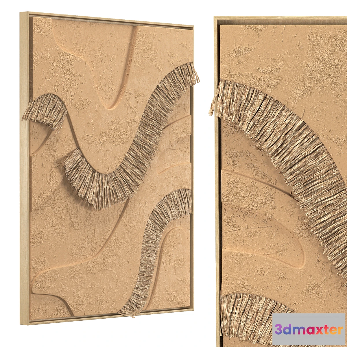 1314404 - ELAN BYRD RAFFIA ART 3 3D Max