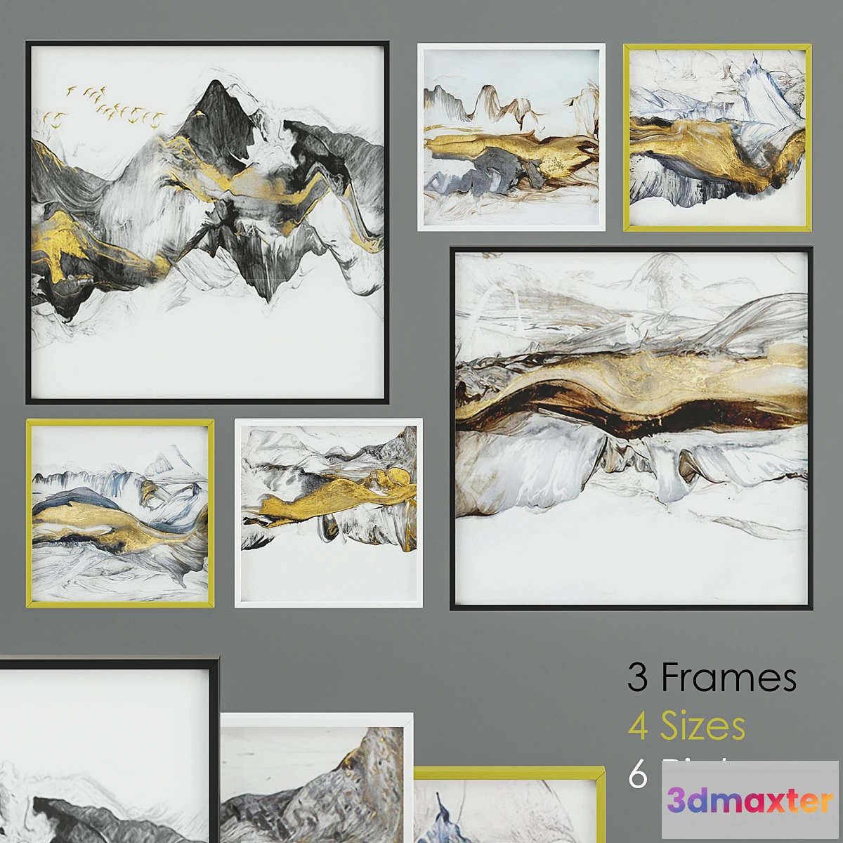 1315368 - Posters Set 3 - No.2 3D Max