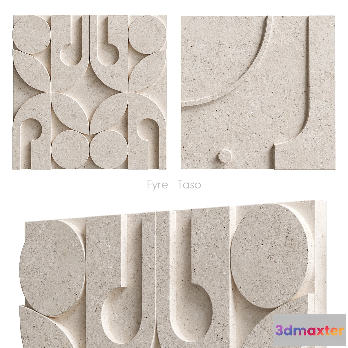 1318612 - Fyre Taso Relief Crate&Barrel 3D Max