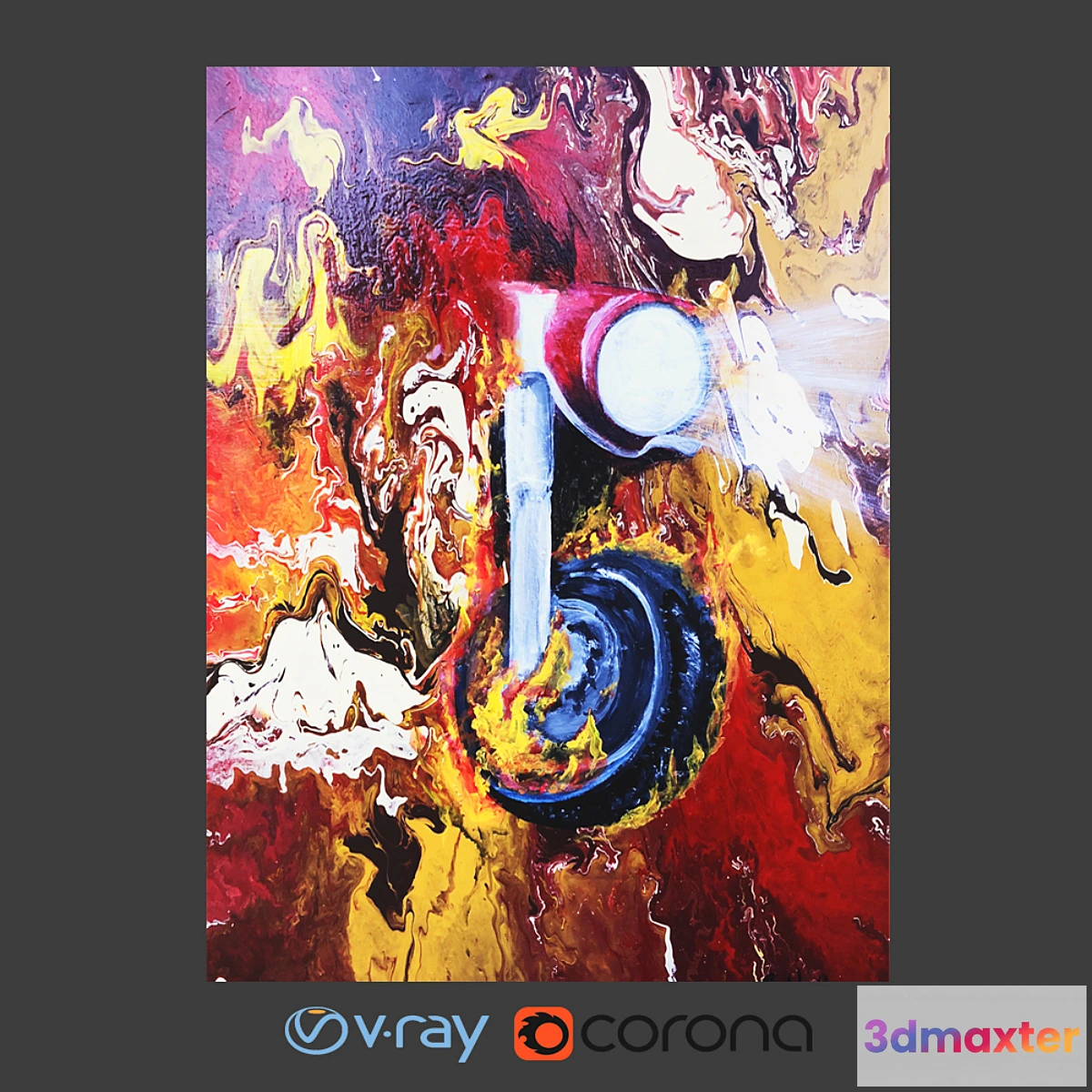 1320260 - Author’s picture canvas 10 3D Max