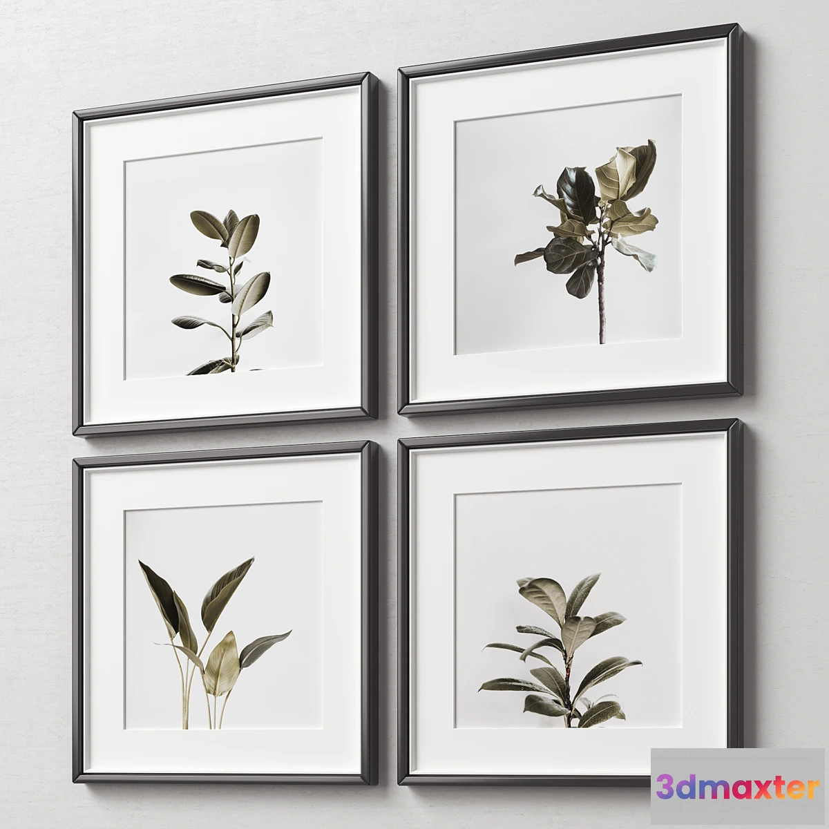 1320630 - Picture Frames Set -278 3D Max