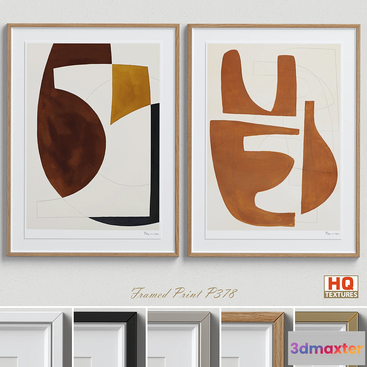 1320797 - Framed Print P-378 3D Max