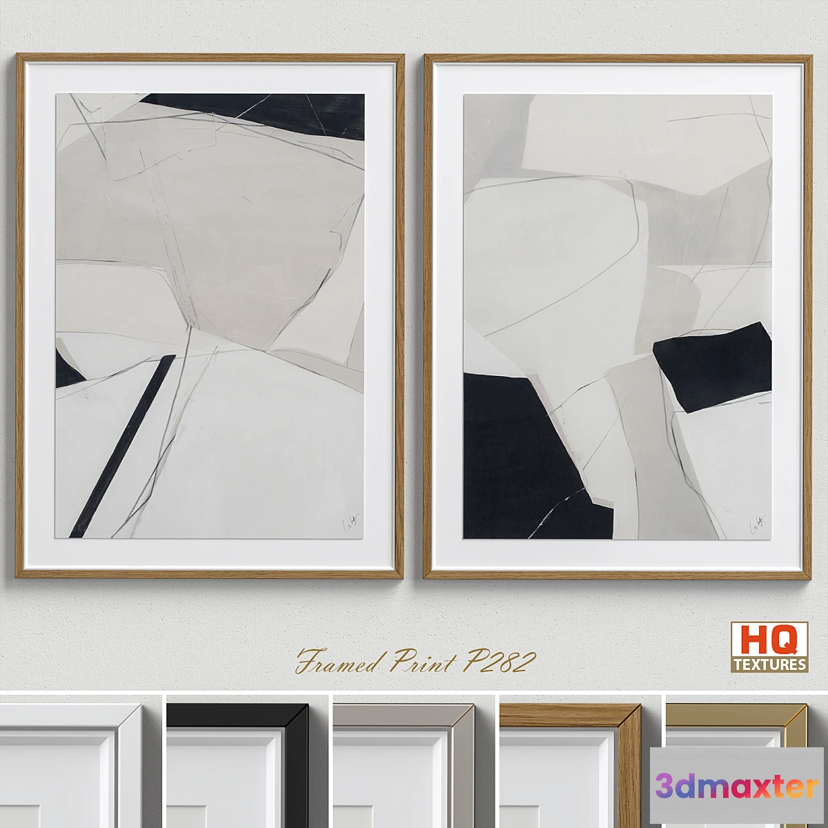 1321604 - Framed Print P-282 3D Max