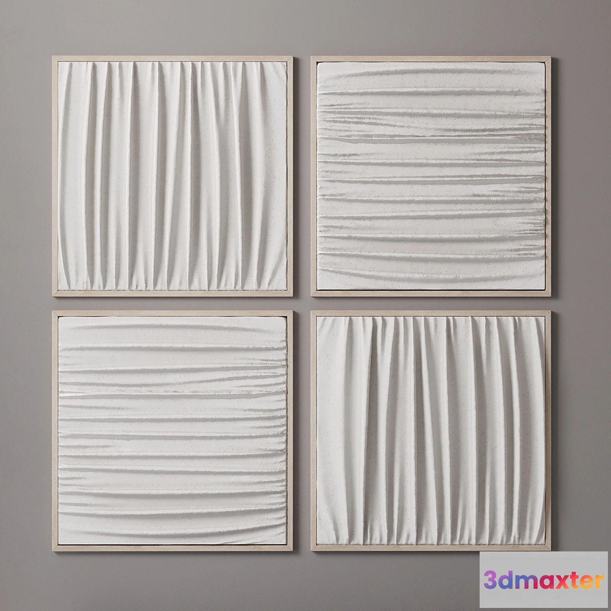 1323109 - Set of relief paintings 3D Max