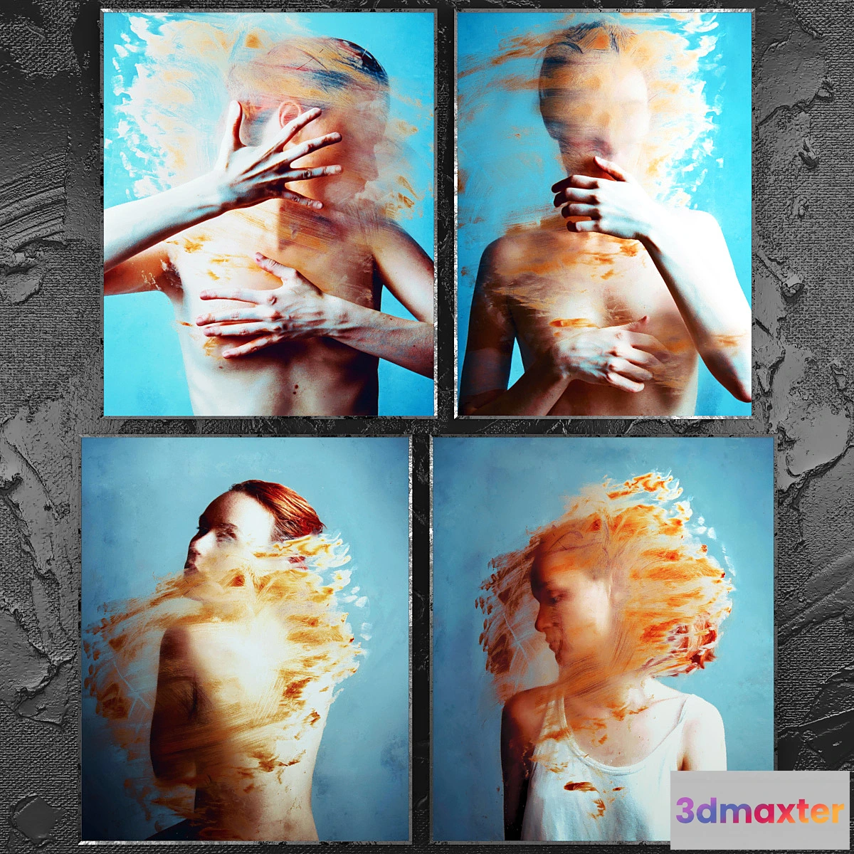 1332951 - Posters abstract  set 78 3D Max