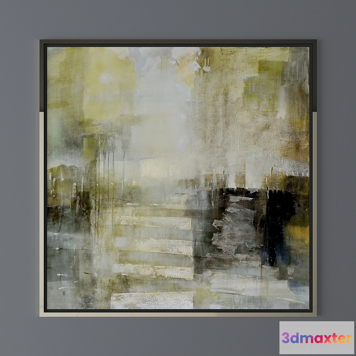 1334014 - Set of abstract paintings 30 3D Max