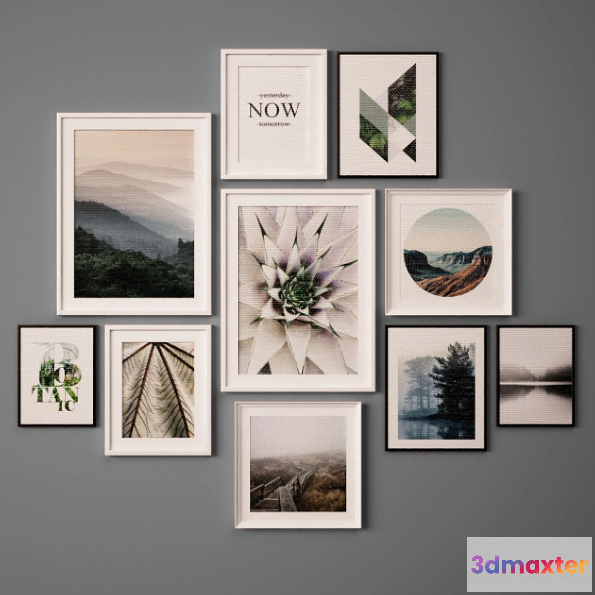 1334415 - Collection of paintings-127 3D Max