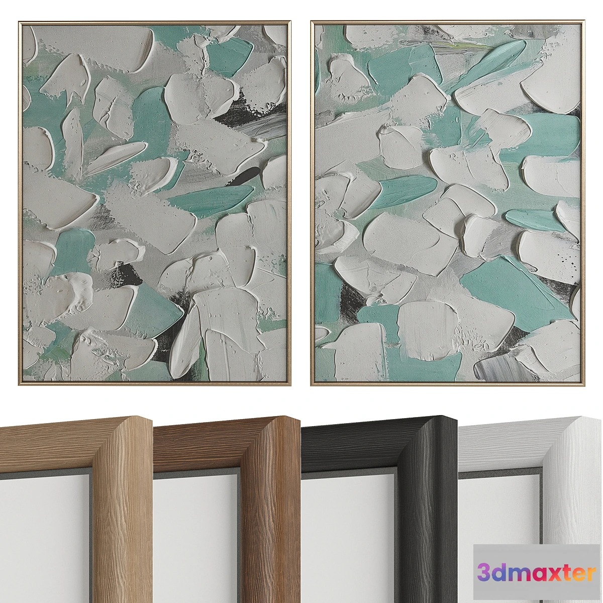 1339484 - Minimalist Abstract Painting №121 - No.2 3D Max