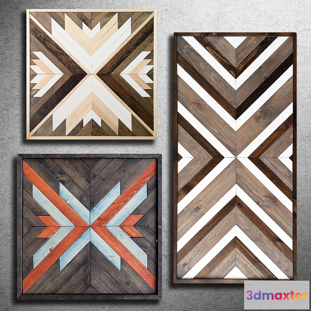 1344837 - Wooden panel 79 3D Max