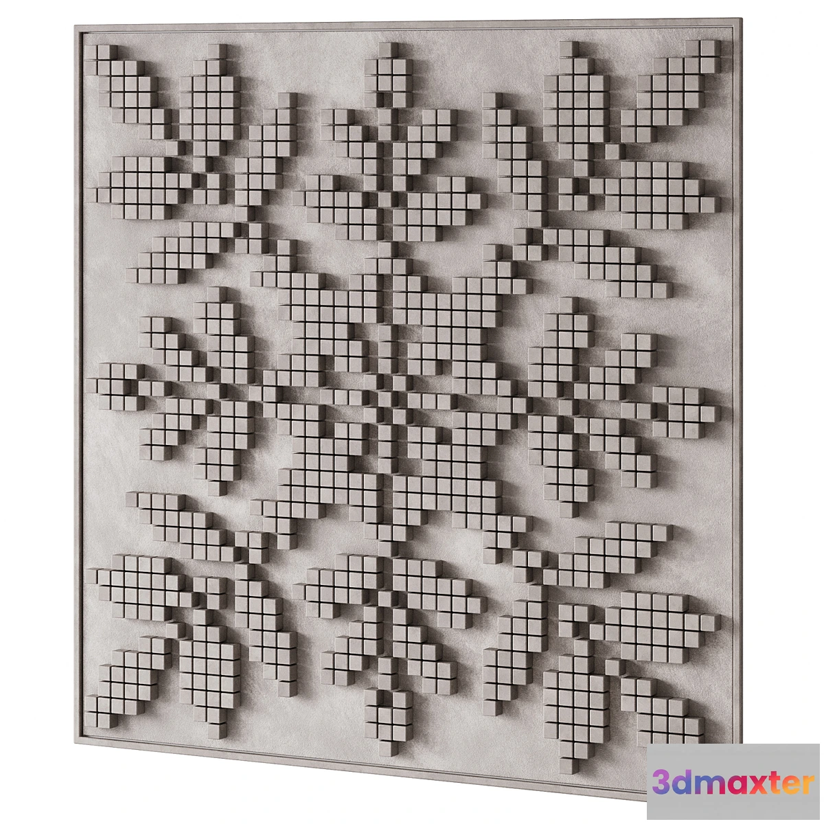 1345547 - 96 Decorative Wall Art Mosaic 3D Max