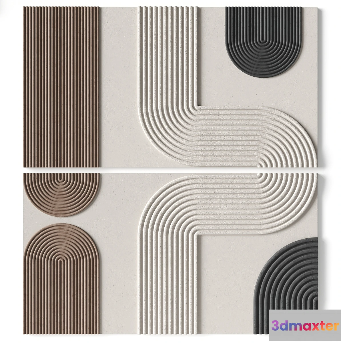 1346209 - Relief artwork 39 - 3d art wall decor - Panel 3D Max