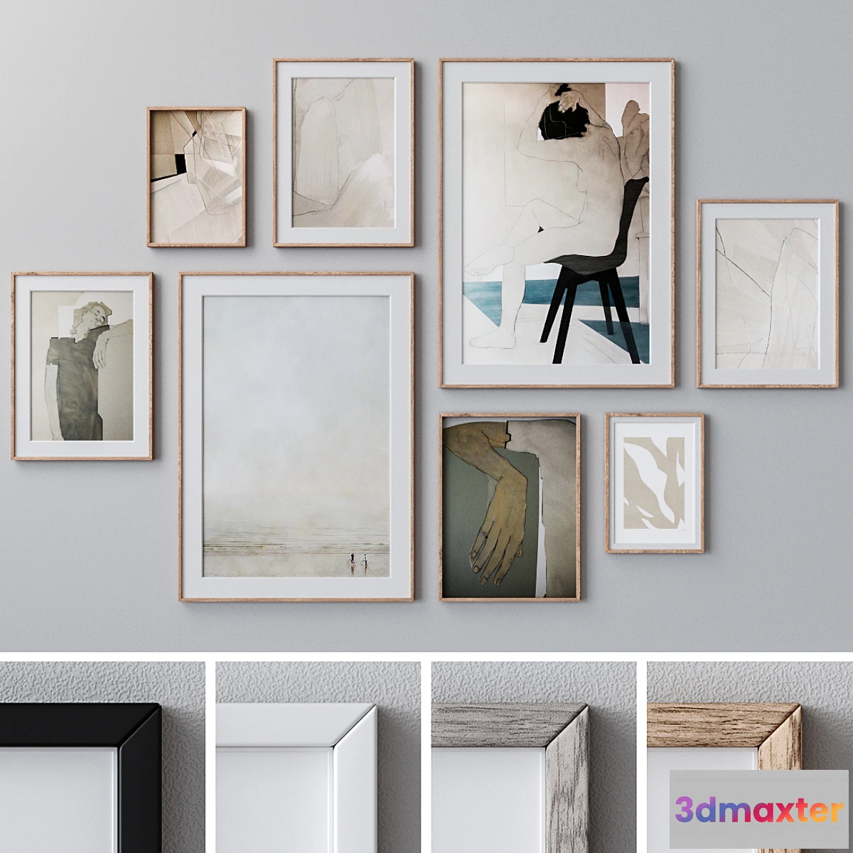 1347518 - Photo Frames Set 1189 - No.2 3D Max