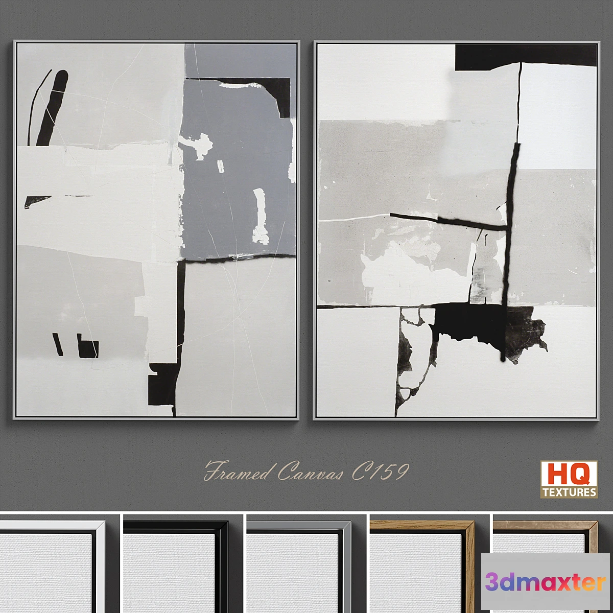 1347648 - Large Living Room Wall Art C-159 3D Max